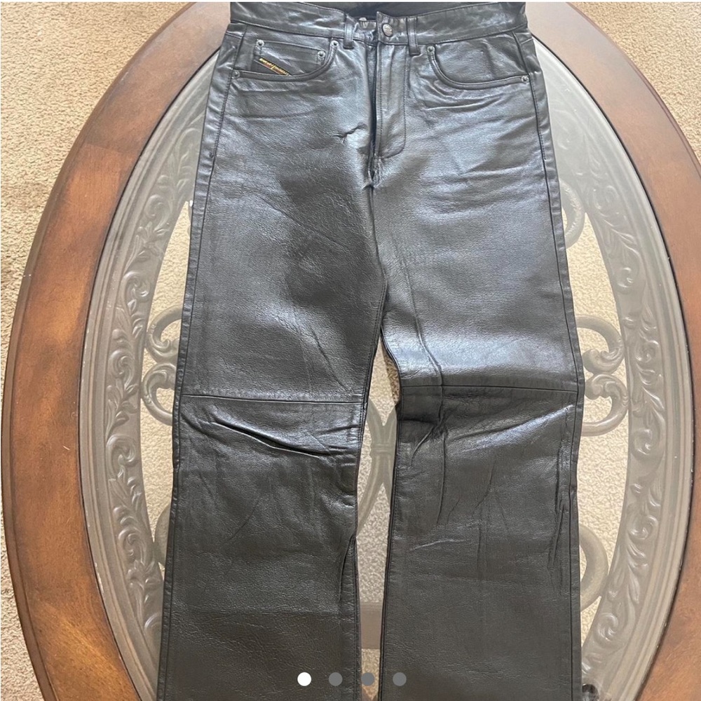 VINTAGE DIESEL LEATHER PANTS